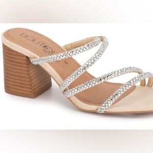 Corkys Dreamy Clear Sandals Size 6-brand new